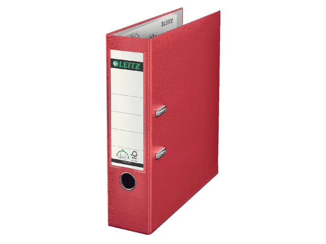 Ordner Leitz 1010 180  80mm PP A4 rood