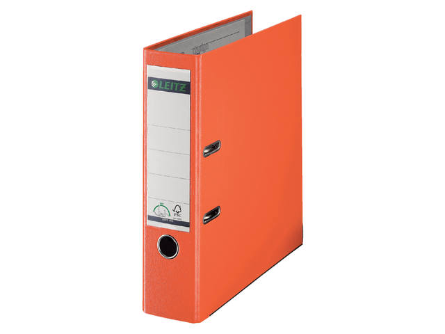 Ordner Leitz 1010 180  80mm PP A4 oranje