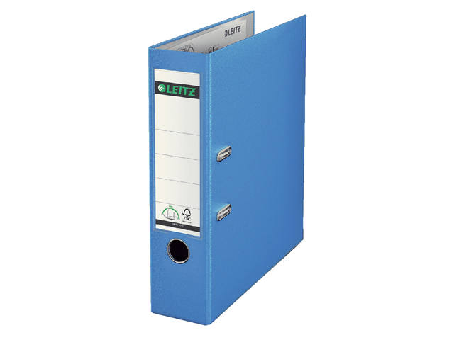 Ordner Leitz 1010 180  80mm PP A4 lichtblauw