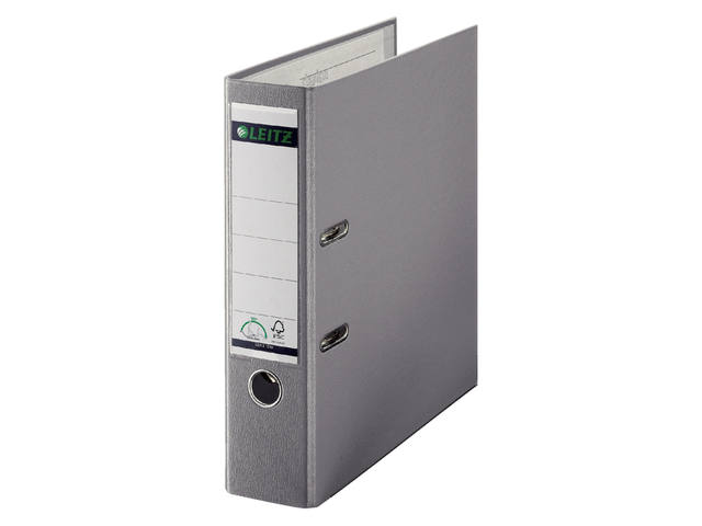 Ordner Leitz 1010 180  80mm PP A4 grijs