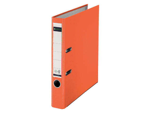 Ordner Leitz 1015 180  50mm PP A4 oranje