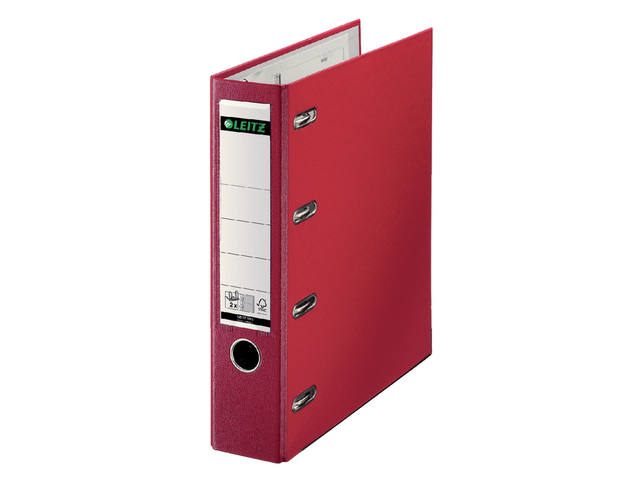 Giro bank ordner Leitz A4 dubb mech 80mm PP rd