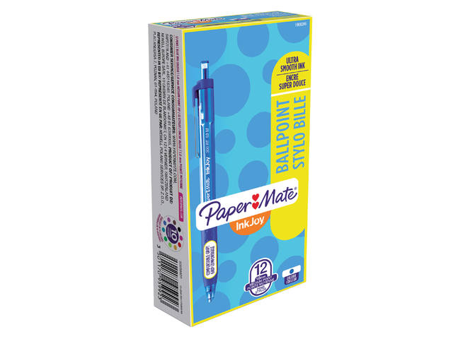 Balpen Papermate Inkjoy 300 RT M blauw