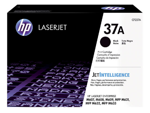 Tonercartridge HP CF237A 37A zwart