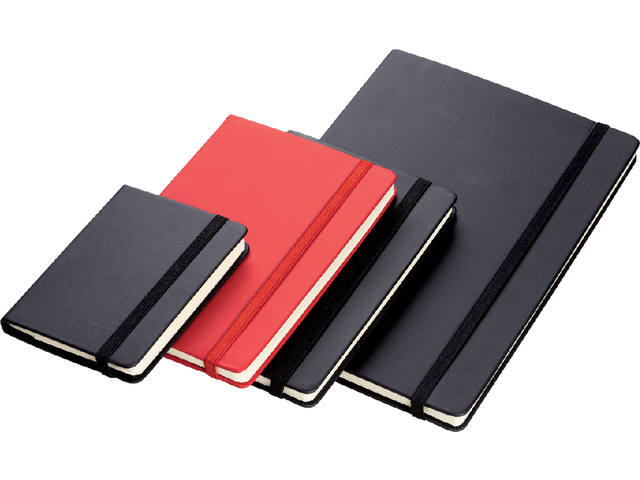 Notitieboek Quantore A4 lijn192 blz 80gr zwart