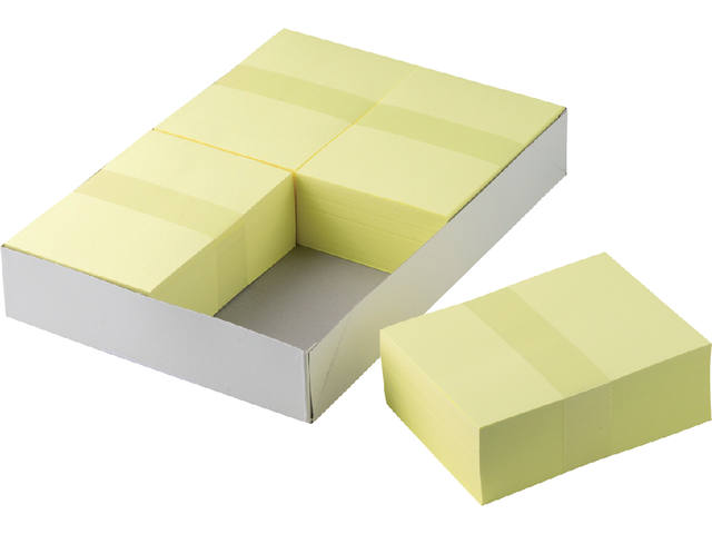 Receptpapier Fastprint A6 80gr kanariegeel