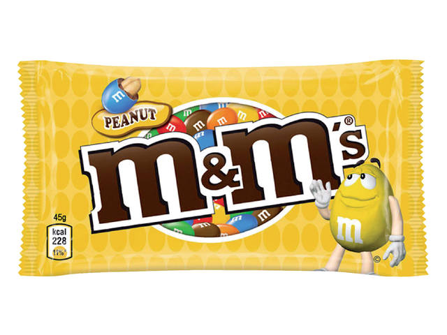Snoep MM pinda 24x45 gram