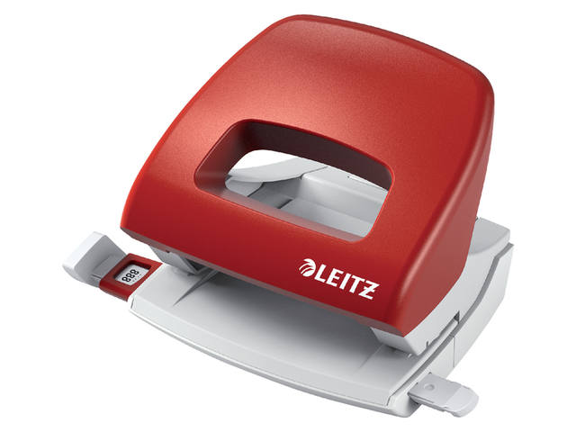 Perforator Leitz NeXXt bureau 16 vel rood