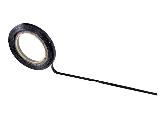 Matrixtape zelfklevend 3mmx10m zwart