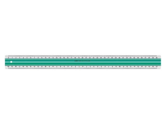 Liniaal Linex super S40 40cm transparant