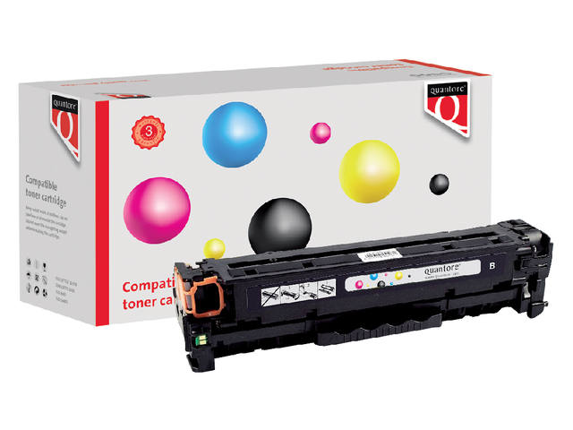 Tonercartridge Quantore HP CC530A 304A zwart