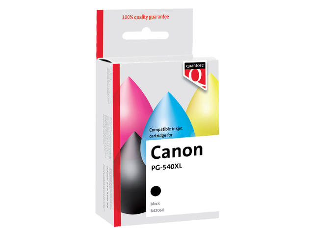 Inktcartridge Quantore Canon Pg-540XL zwart