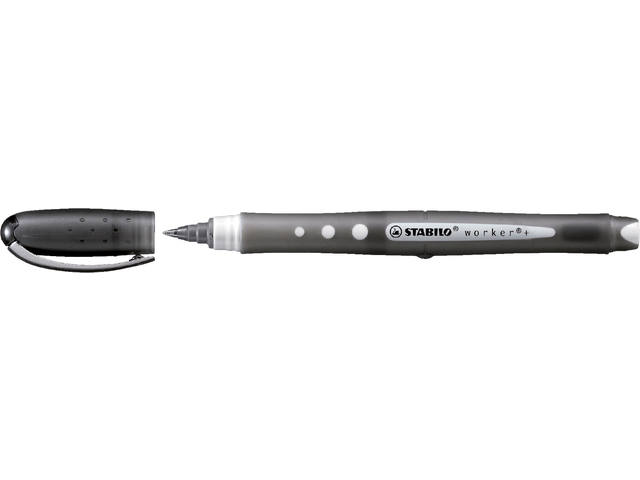 Rollerpen STABILO worker color 2019/46 M zwart