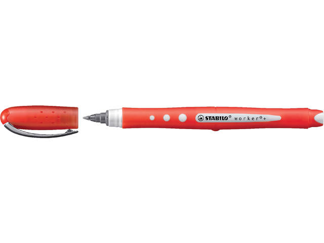 Rollerpen STABILO worker color 2019/40 M rood