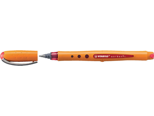 Rollerpen STABILO worker 2018/40 M rood