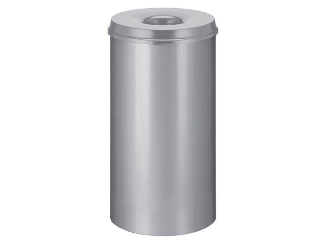 Papierbak+vlamdover Vepabins 50L 33.5CM grijs