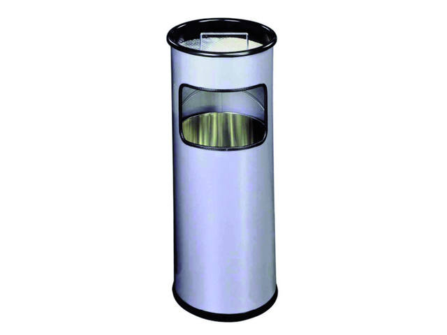 As-papierbak Durable 3330-23 rond zilver metallic