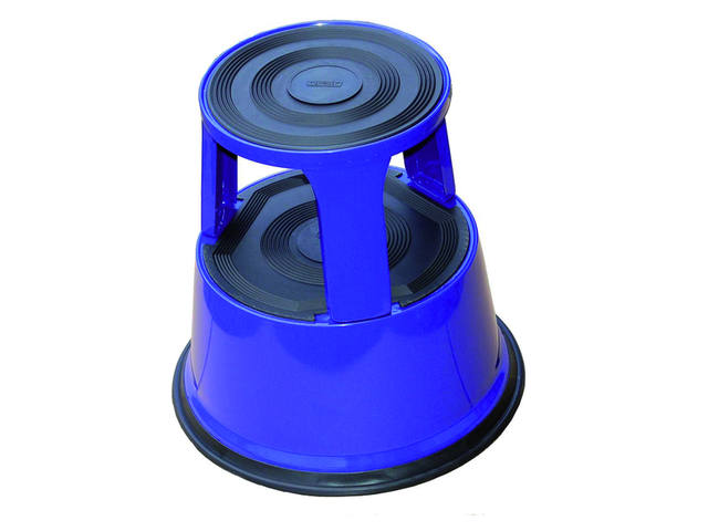 Opstapkruk Desq 420mm metaal blauw