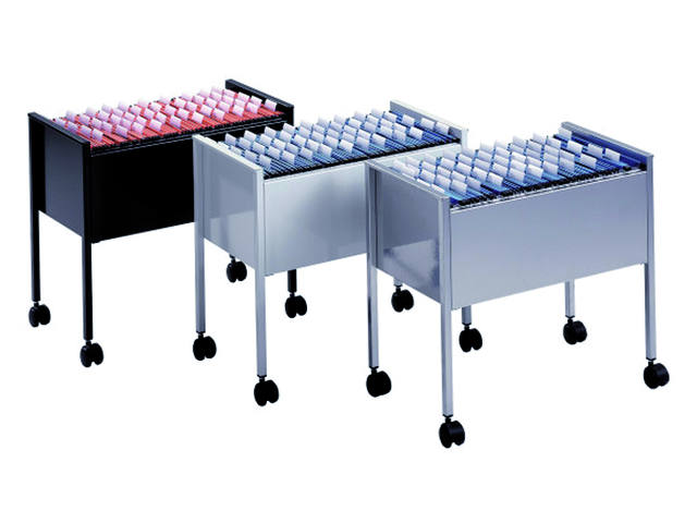 Hangmappentrolly Durable Economy 80 A4 zwart