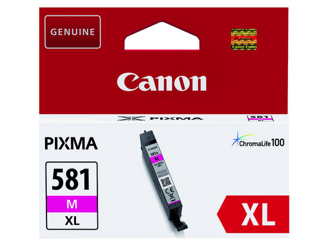 Inktcartridge Canon CLI-581XL rood