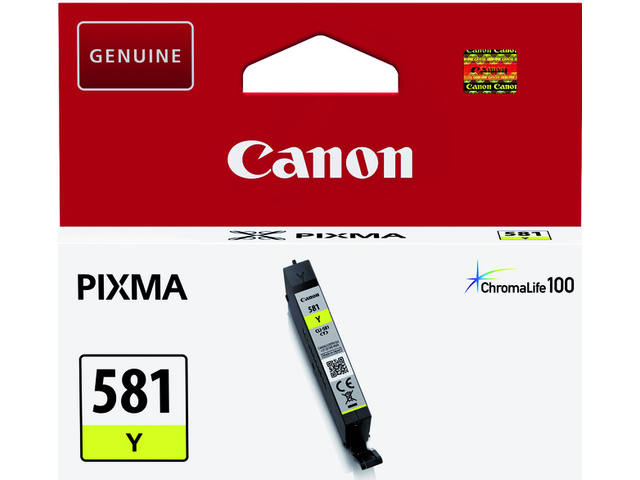 Inktcartridge Canon CLI-581 geel