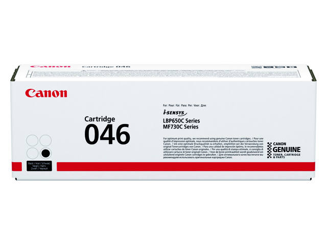 Tonercartridge Canon 046 zwart
