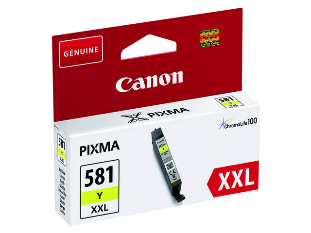 Inktcartridge Canon CLI-581XXL geel E