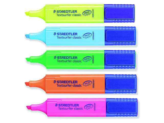 Markeerstift Staedtler 364 textsurfer blauw
