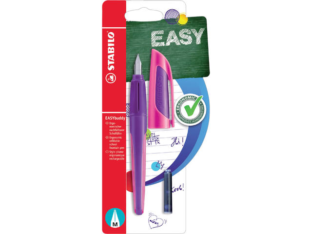 Vulpen STABILO Easybuddy M paars/magenta