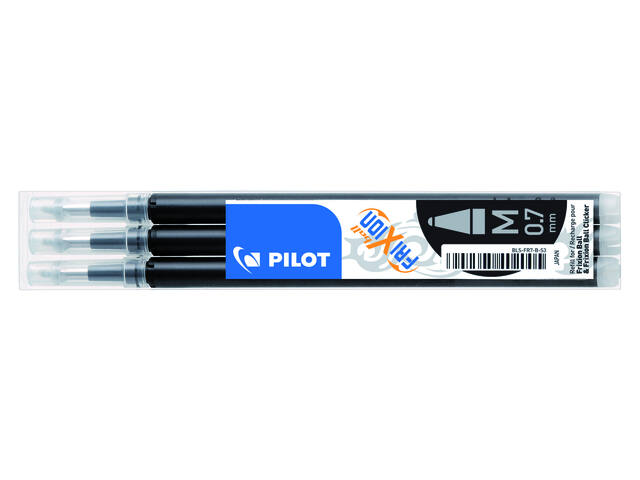 Rollerpenvulling PILOT friXion BLS-FR7 M zwart