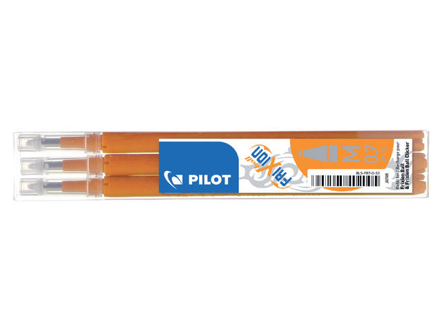 Rollerpenvulling PILOT friXion BLS-FR7 M oranje
