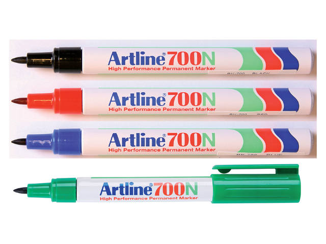Viltstift Artline 700 rond 0.7mm zwart