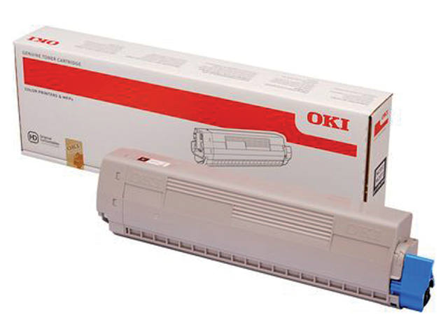 Toner Oki 45862840 zwart