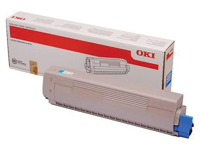Toner Oki 45862839 blauw