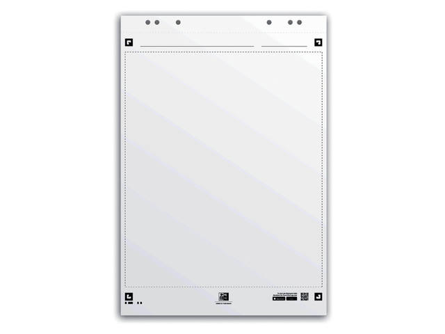 Flipoverpap Oxford smart 650x980mm blanco 90gr 20v