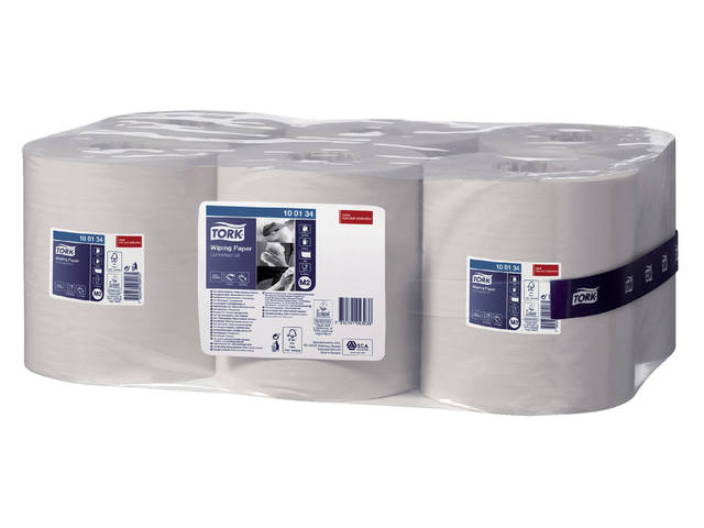 Poetspapier Tork M2 Advanced 1laags 275m wit