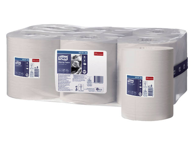 Poetspapier Tork M2 Advanced 1laags 275m wit