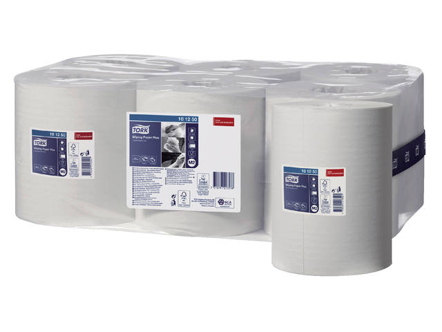 Poetspapier Tork M2 Advanced 2laags 160m wit