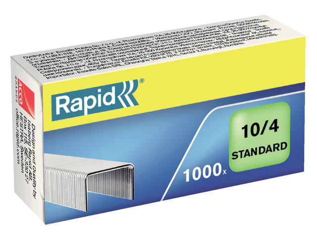 Nieten Rapid Nr 10 gegalv standaard 1000st