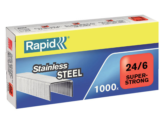 Nieten Rapid 24/6 super strong 1000st