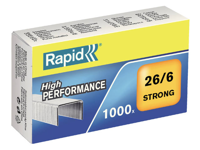Nieten Rapid 26/6 gegalv strong 1000st