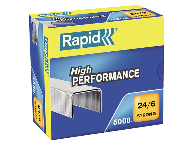 Nieten Rapid 24/6 gegalv strong 5000st