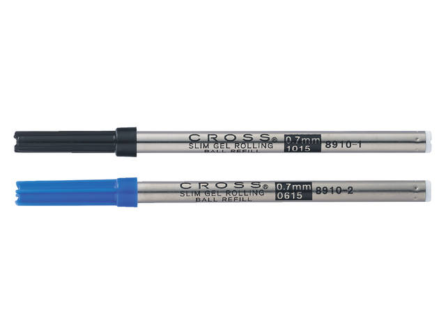 Rollerpenvulling Cross Slim M zwart