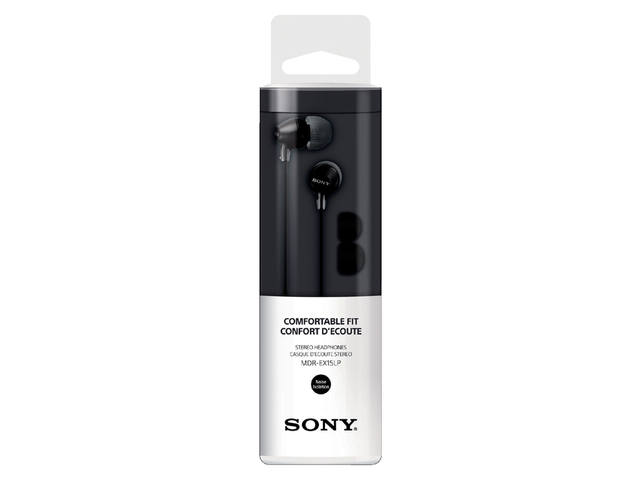 Oortelefoon Sony EX15LP basic zwart