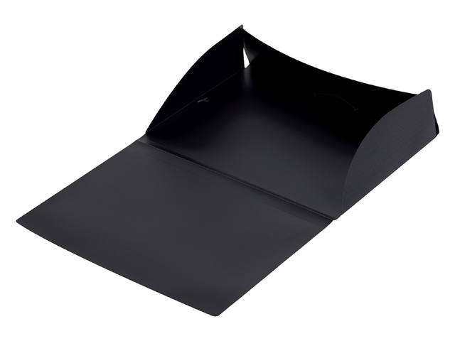 Elastomap OXFORD Urban A4 PP opaak zwart