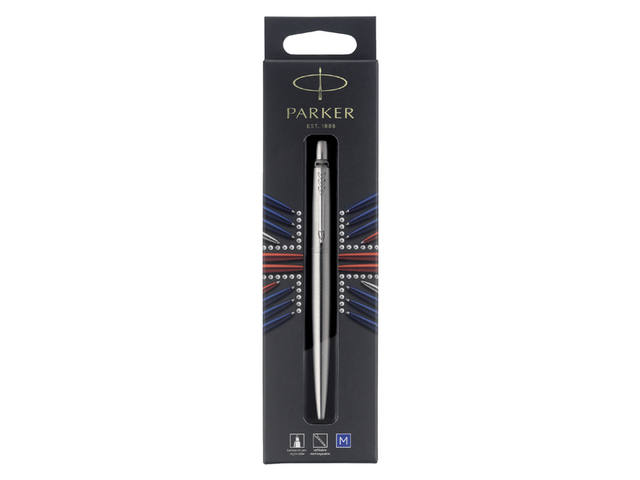 Balpen Parker Jotter CT M roestvrij staal