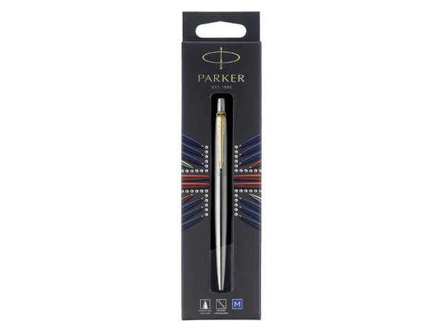 Balpen Parker Jotter GT M roestvrij staal