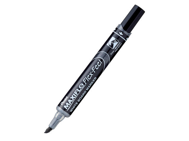Whiteboardmarker Pentel MWL5SBF 1.5-4.5 zwart