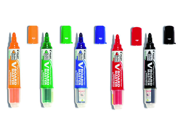 Whiteboardmarker Pilot begreen rond M assorti