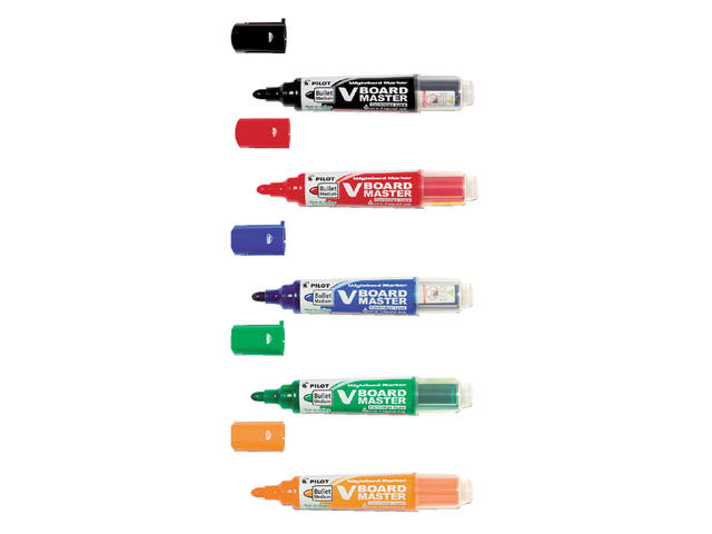 Whiteboardmarker Pilot begreen rond M assorti